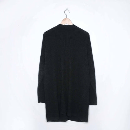 Eileen Fisher organic cotton cashmere zip cardigan - size Large