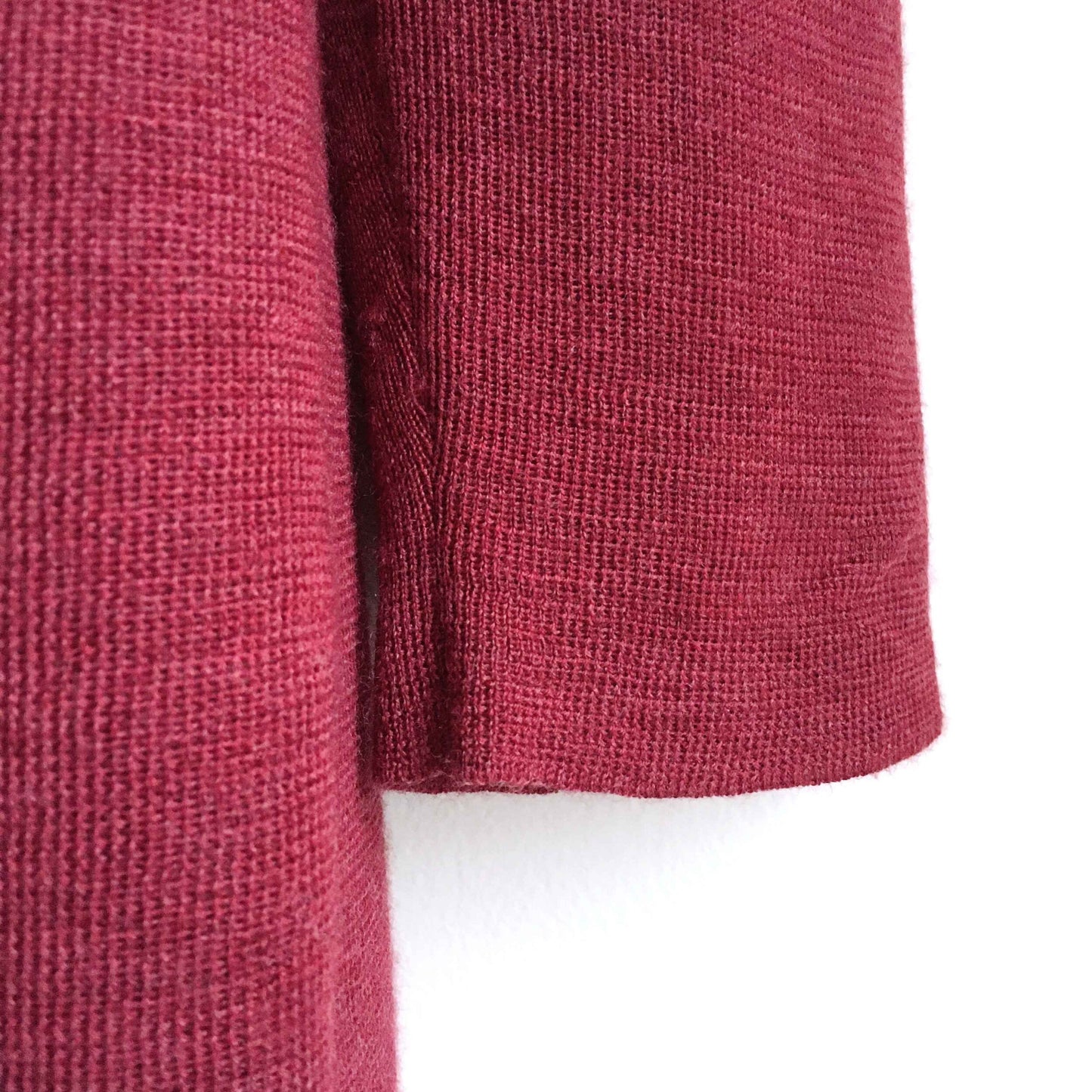 Eileen Fisher merino wool open long cardigan - size Medium