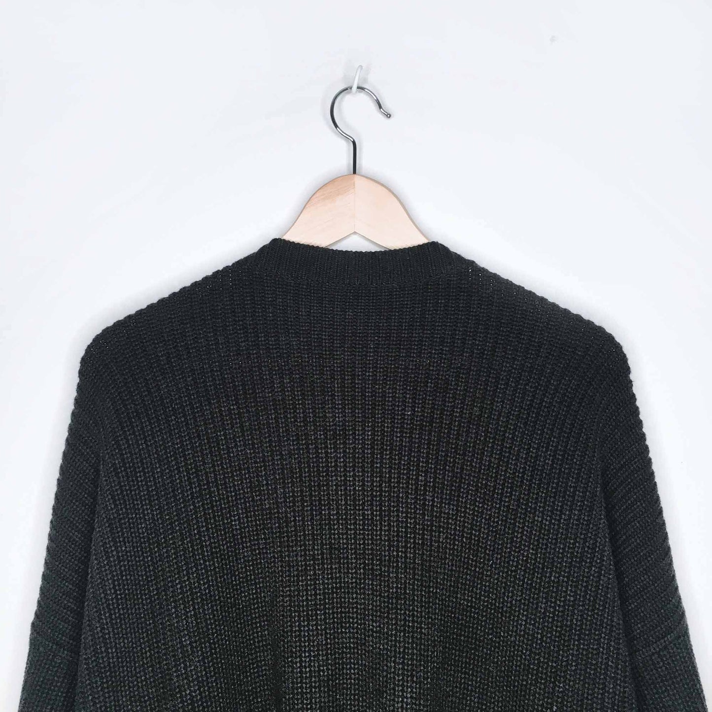 Eileen Fisher organic cotton cashmere zip cardigan - size Large