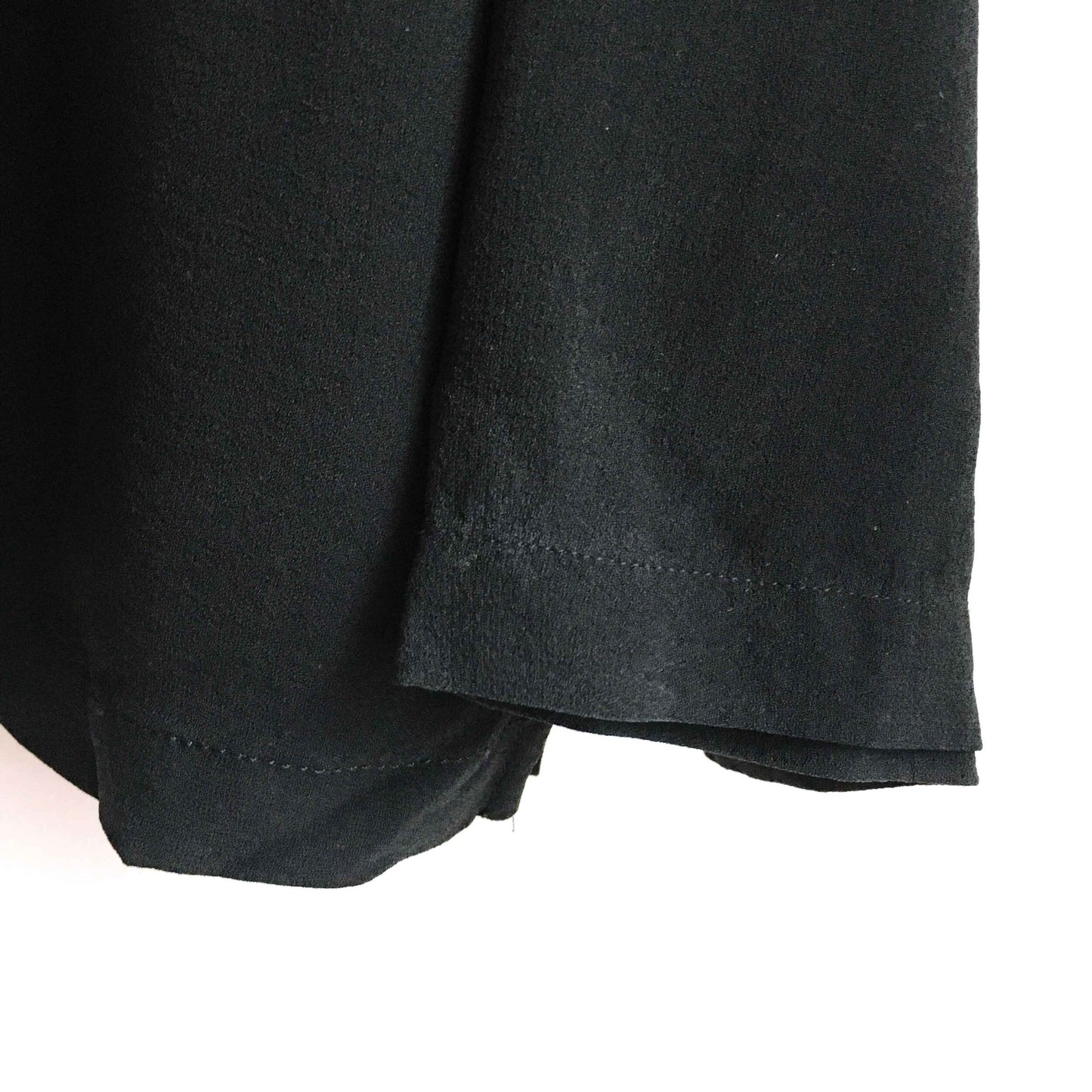 Eileen Fisher silk stretch button down top - size Large