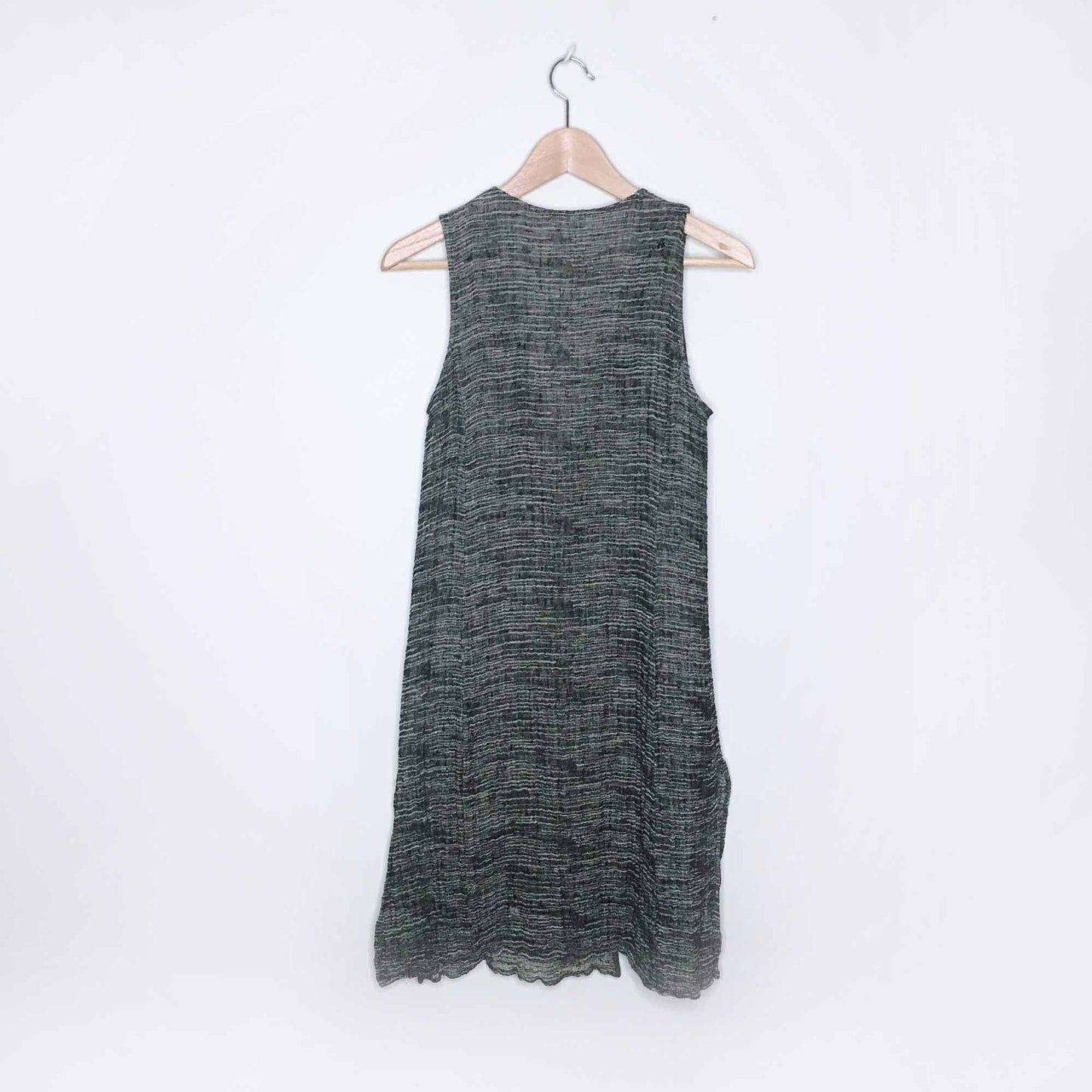 Eileen Fisher organic linen wrap tunic - size Small
