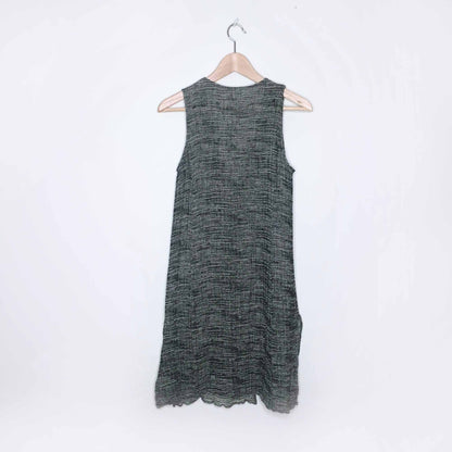 Eileen Fisher organic linen wrap tunic - size Small