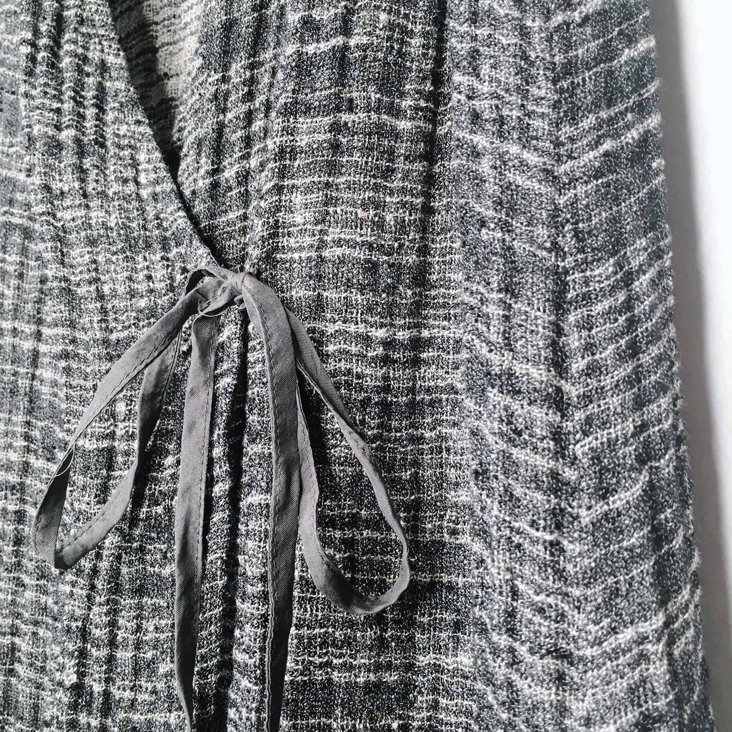 Eileen Fisher organic linen wrap tunic - size Small