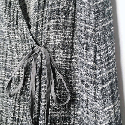 Eileen Fisher organic linen wrap tunic - size Small