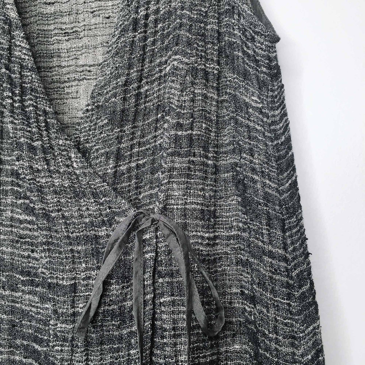 Eileen Fisher organic linen wrap tunic - size Small