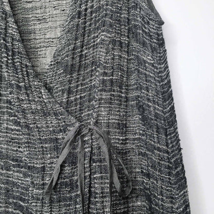 Eileen Fisher organic linen wrap tunic - size Small