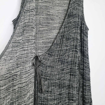 Eileen Fisher organic linen wrap tunic - size Small