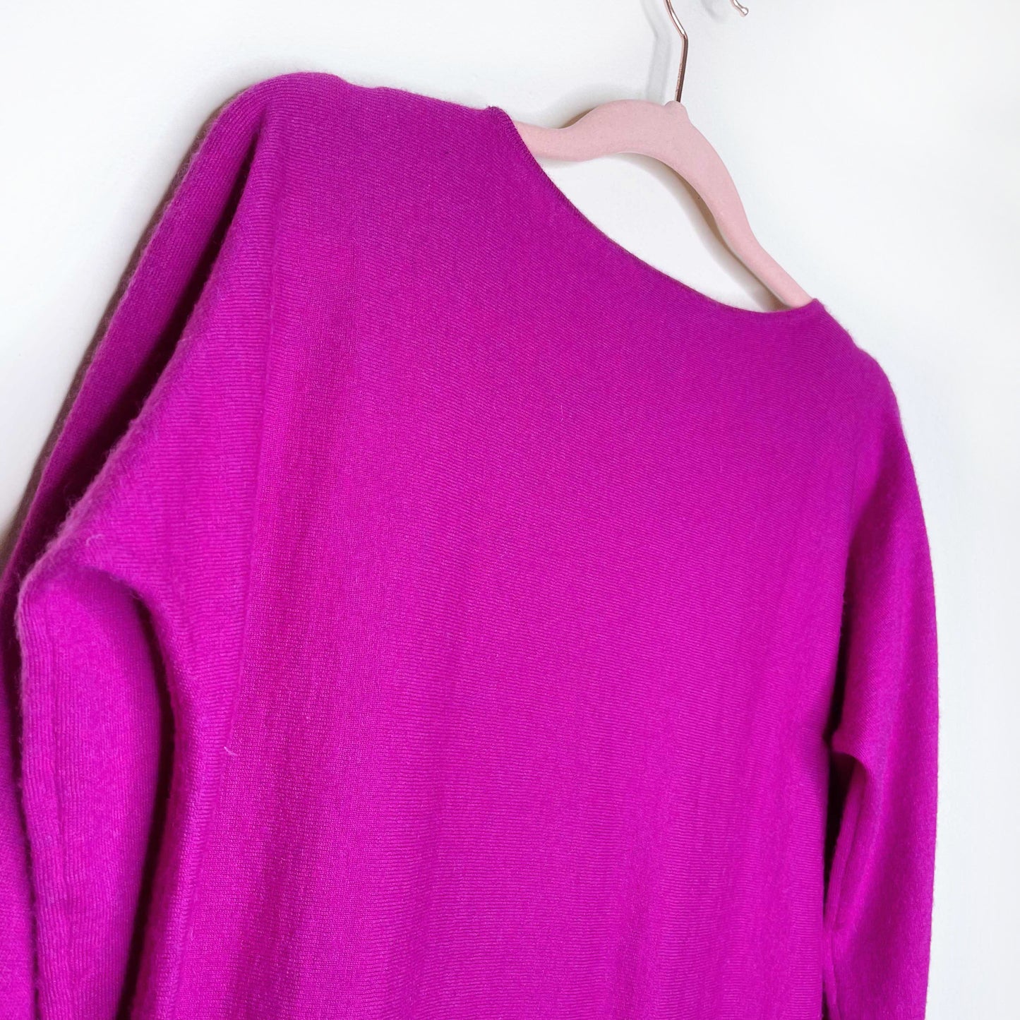 eileen fisher 100% cashmere crewneck sweater - size small