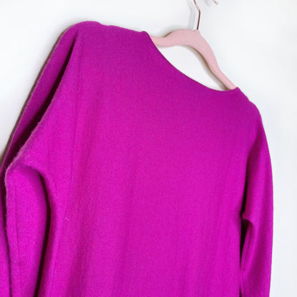 eileen fisher 100% cashmere crewneck sweater - size small