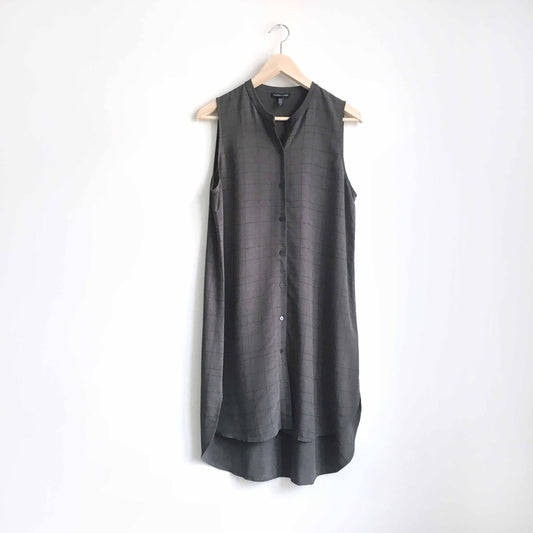 Eileen Fisher High-low Tunic Shirt Dress - size Small