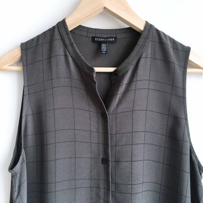 Eileen Fisher High-low Tunic Shirt Dress - size Small