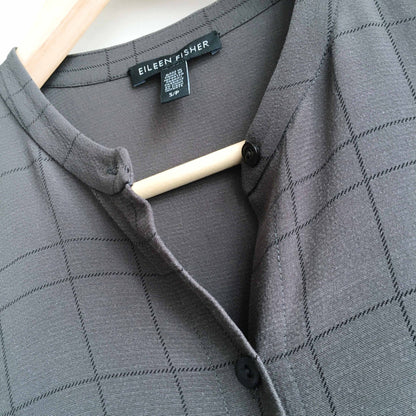 Eileen Fisher High-low Tunic Shirt Dress - size Small