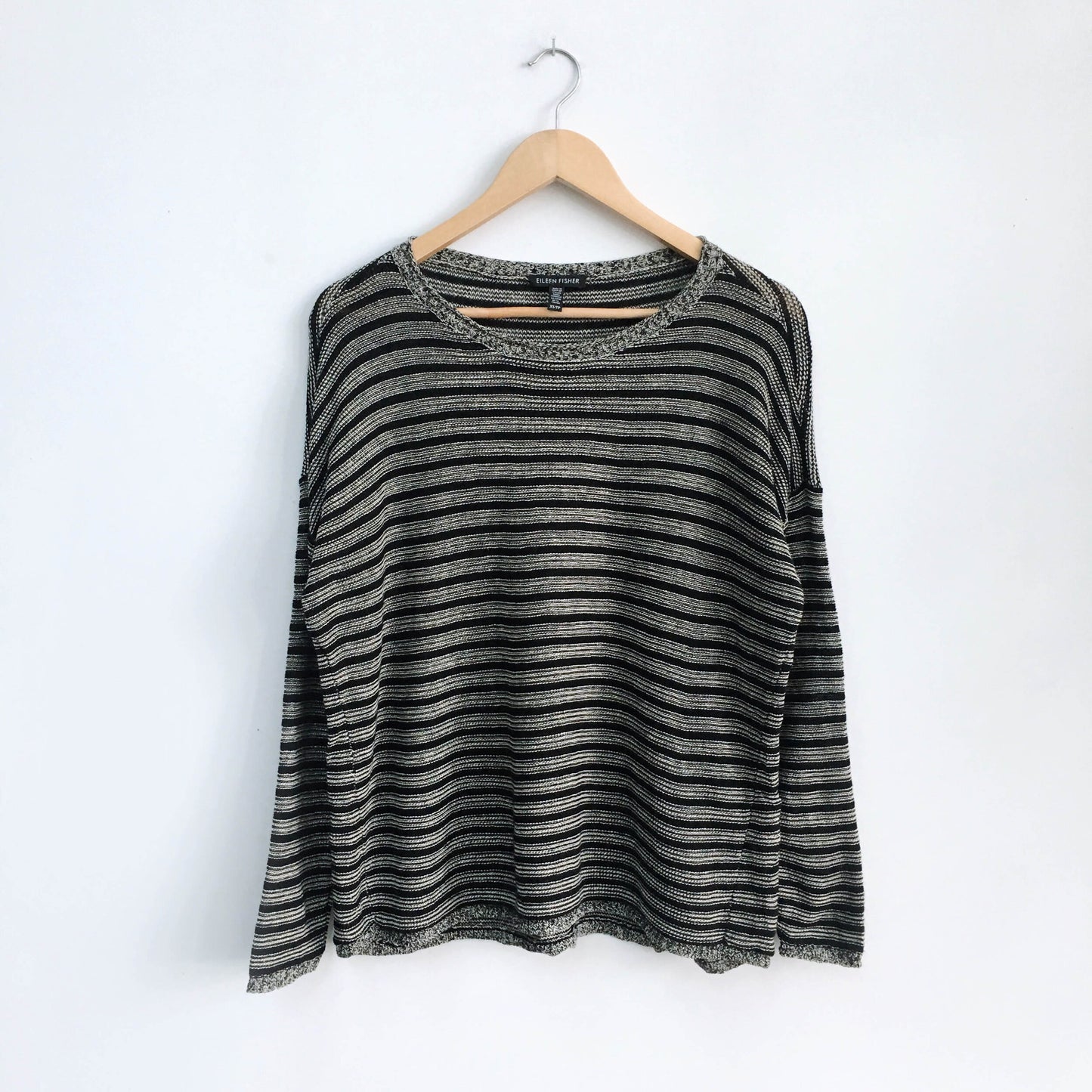Eileen Fisher wool-linen Sweater - size xs
