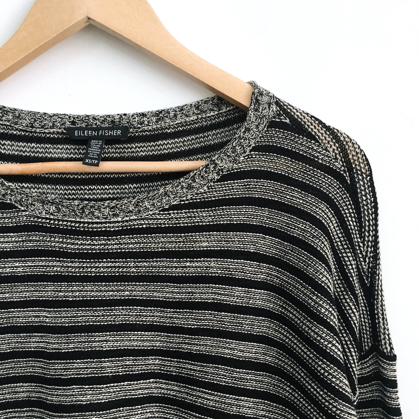 Eileen Fisher wool-linen Sweater - size xs
