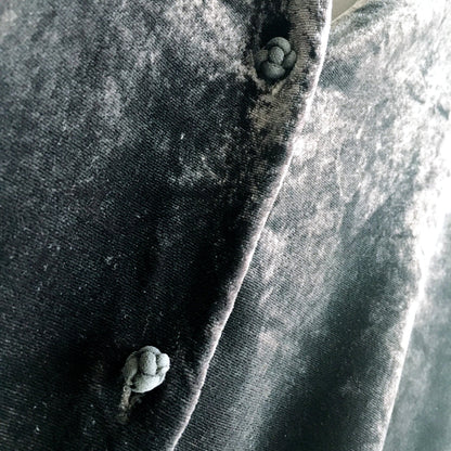 Eileen Fisher silk velvet button down - size Small