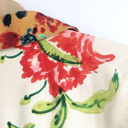 Elevenses rare leopard lily floral jacket - size 8