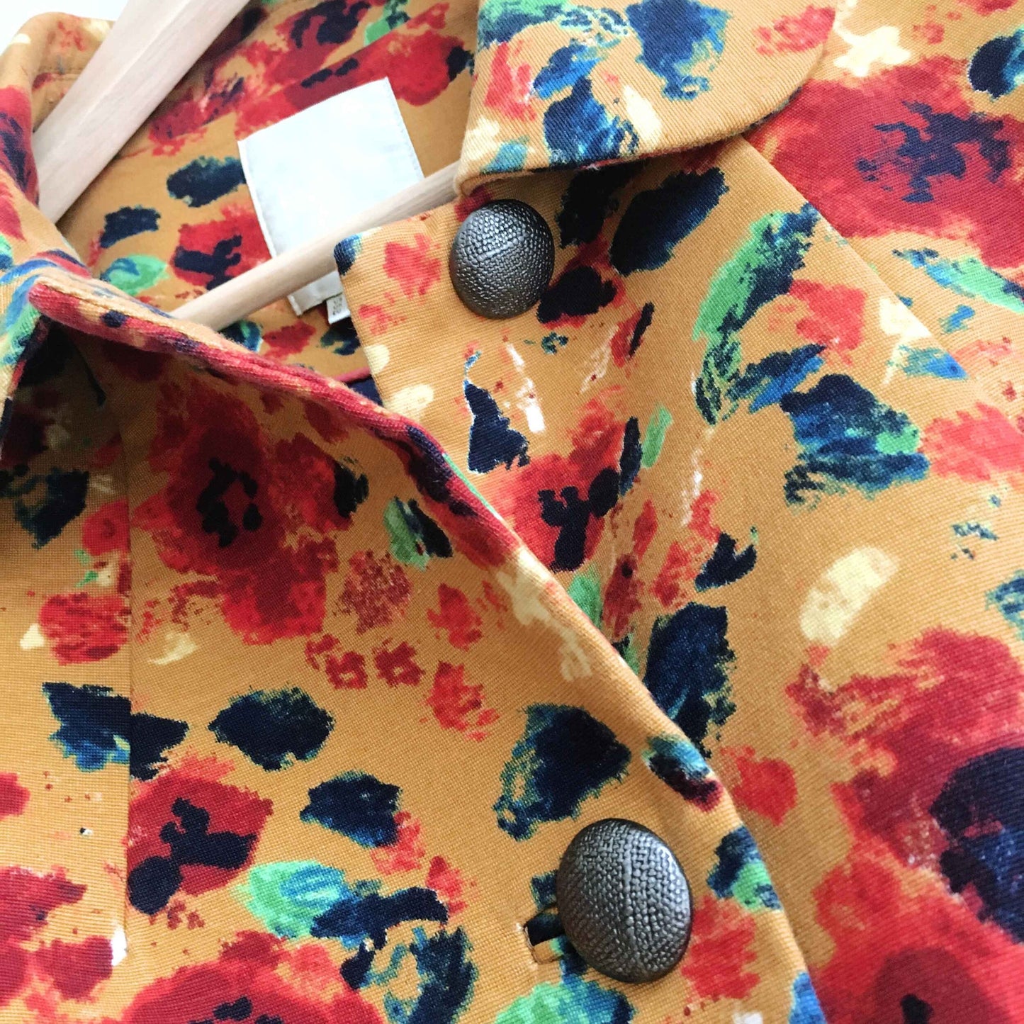 Elevenses rare leopard lily floral jacket - size 8