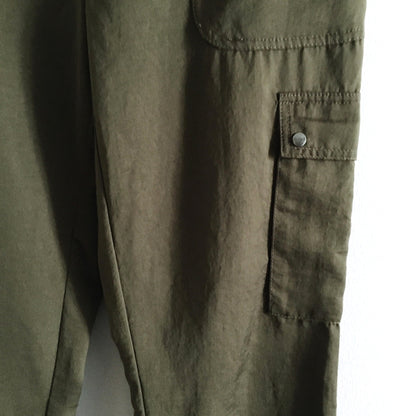 Elevenses Aubrey Satin Cargo Joggers - size 6