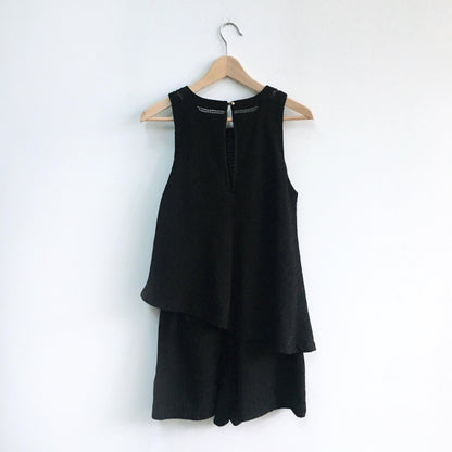 Elevenses Santa Ana Romper - size Small