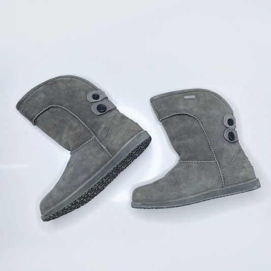 emu australia charlotte sheepskin boots - size 8