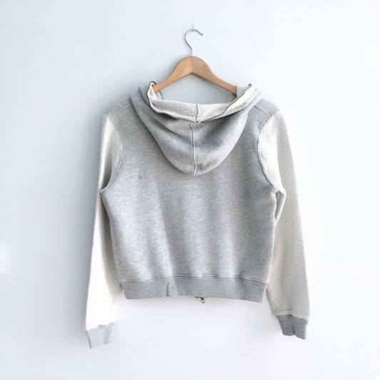 Enza Costa Loopback Zip Hoodie - size Medium