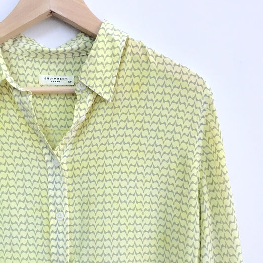 Equipment Femme Silk Blouse - size Small