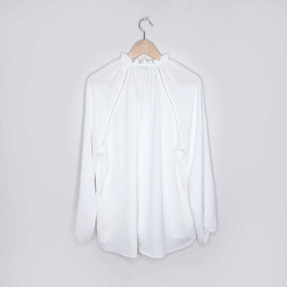 Erin Blair white boho blouse - size Large
