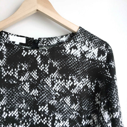 Escada Sport python stripe viscose top - size 46