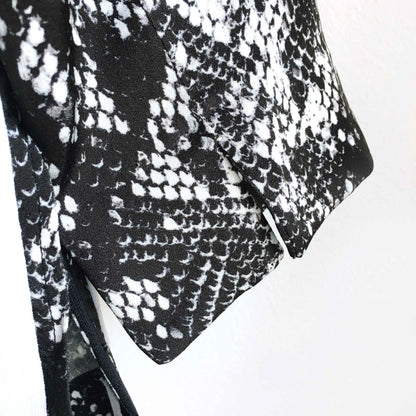 Escada Sport python stripe viscose top - size 46