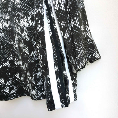 Escada Sport python stripe viscose top - size 46