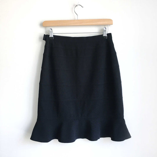 escada high rise wool peplum skirt - size 36