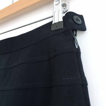 escada high rise wool peplum skirt - size 36