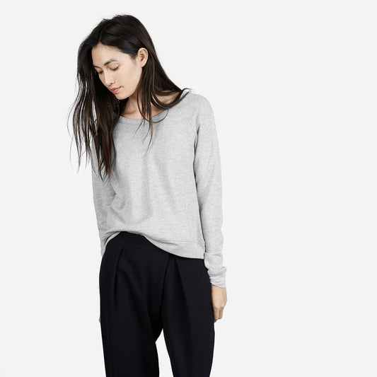 Everlane Boat Neck Sweatshirt - size xs