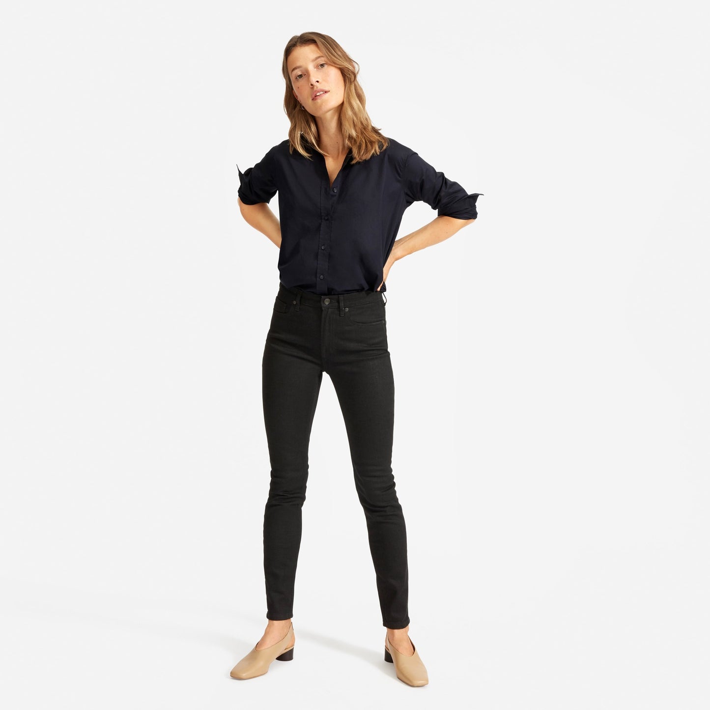 Everlane mid-rise skinny - size 24R