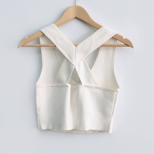 Express Knit Crop Tank - size Medium