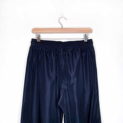 forever 21 high rise femme panel slushie track pants - size medium