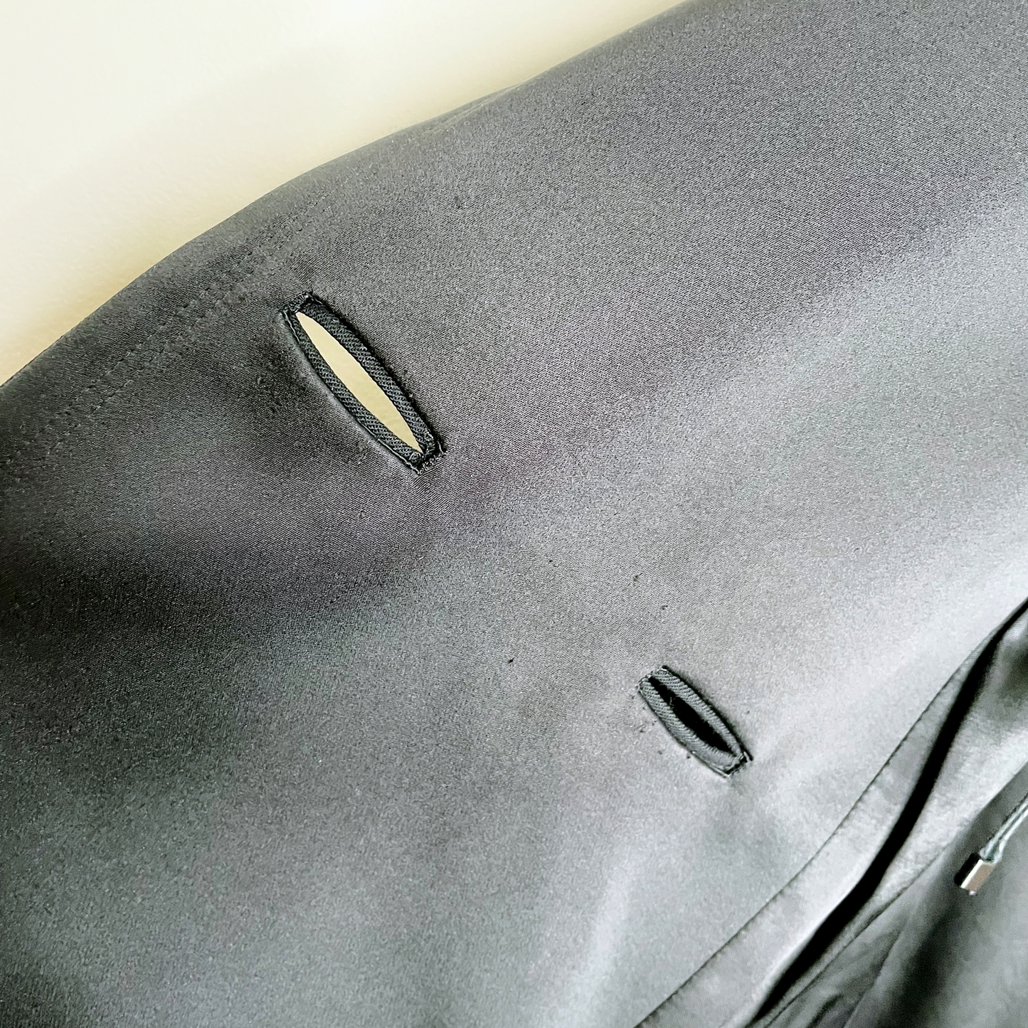 faith connexion black back forward tailored dress - size small