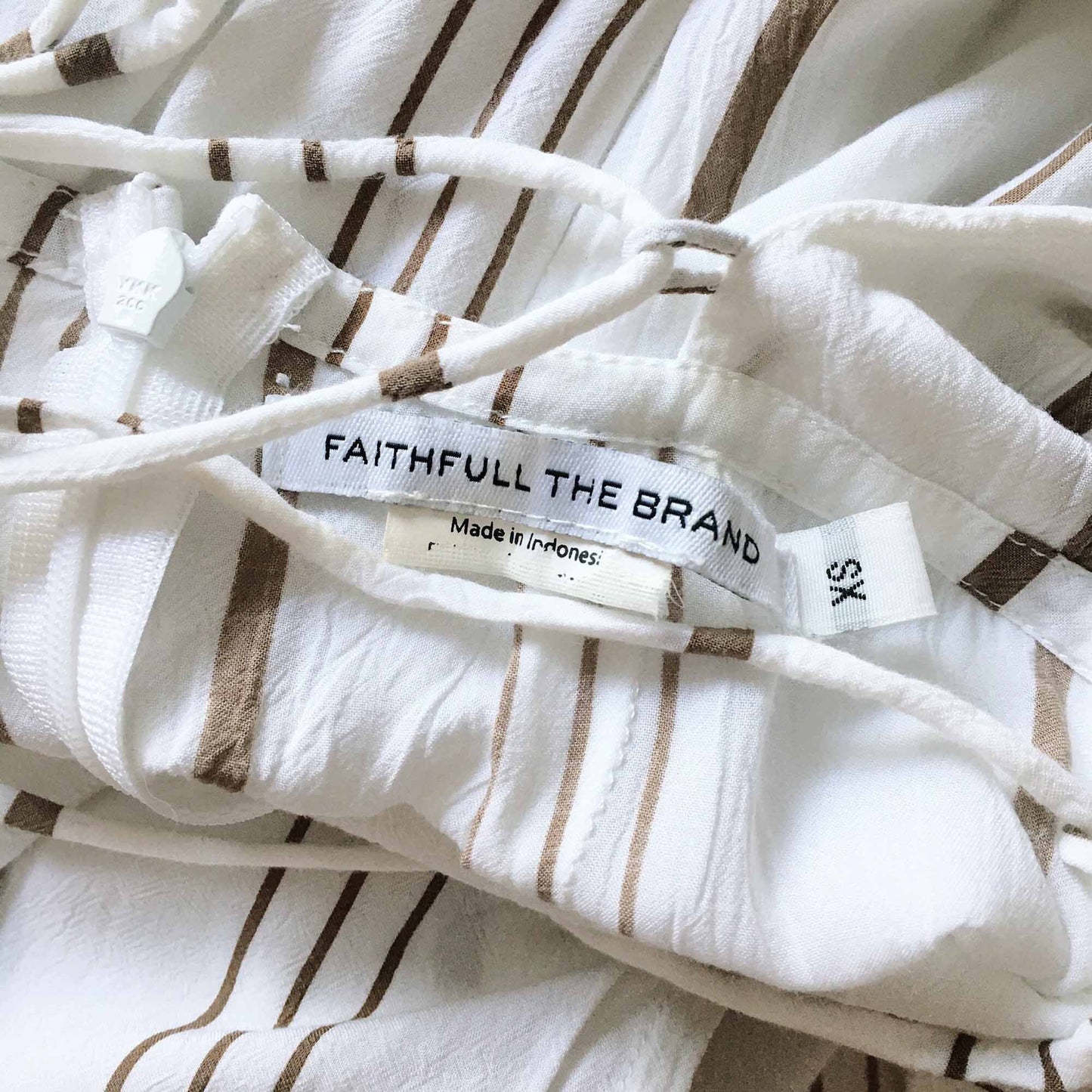 Faithfull the Brand x Daily Look hey beau maxi dress - size xs