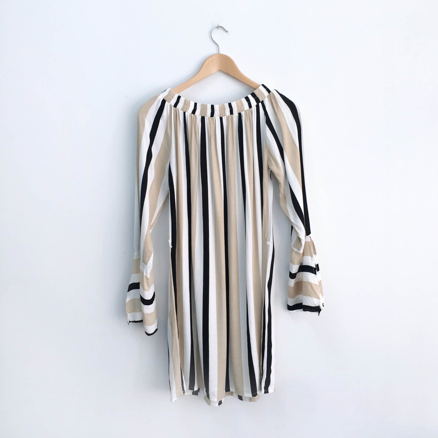 Faithfull Naumi Retro Stripe Dress - size 6
