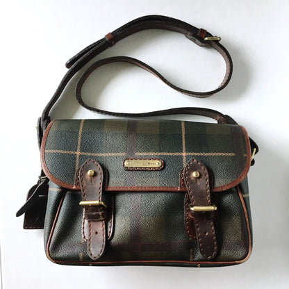 Vintage Fanciful Duck leather satchel