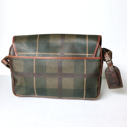 Vintage Fanciful Duck leather satchel