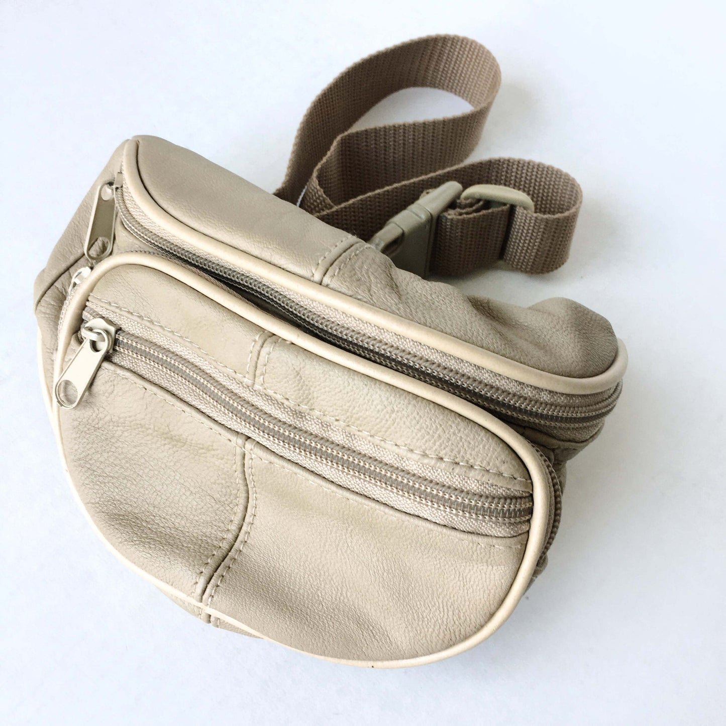 Vintage leather fanny pack