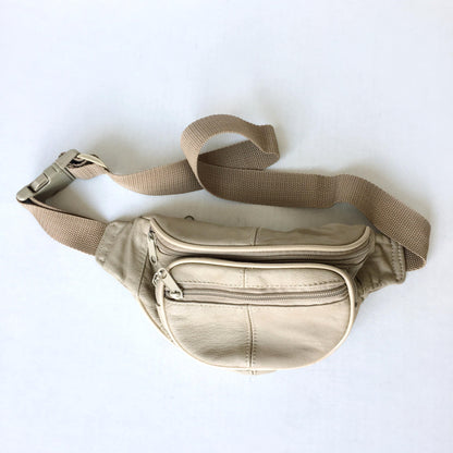 Vintage leather fanny pack