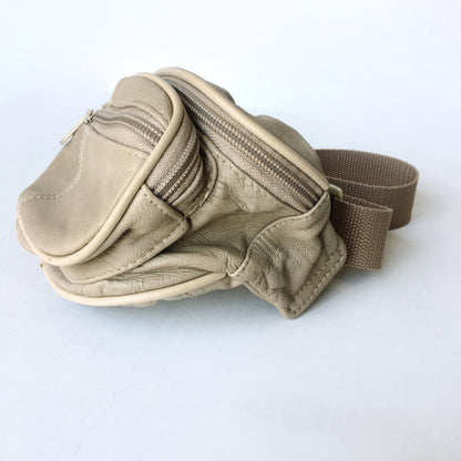 Vintage leather fanny pack
