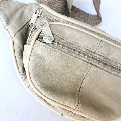 Vintage leather fanny pack