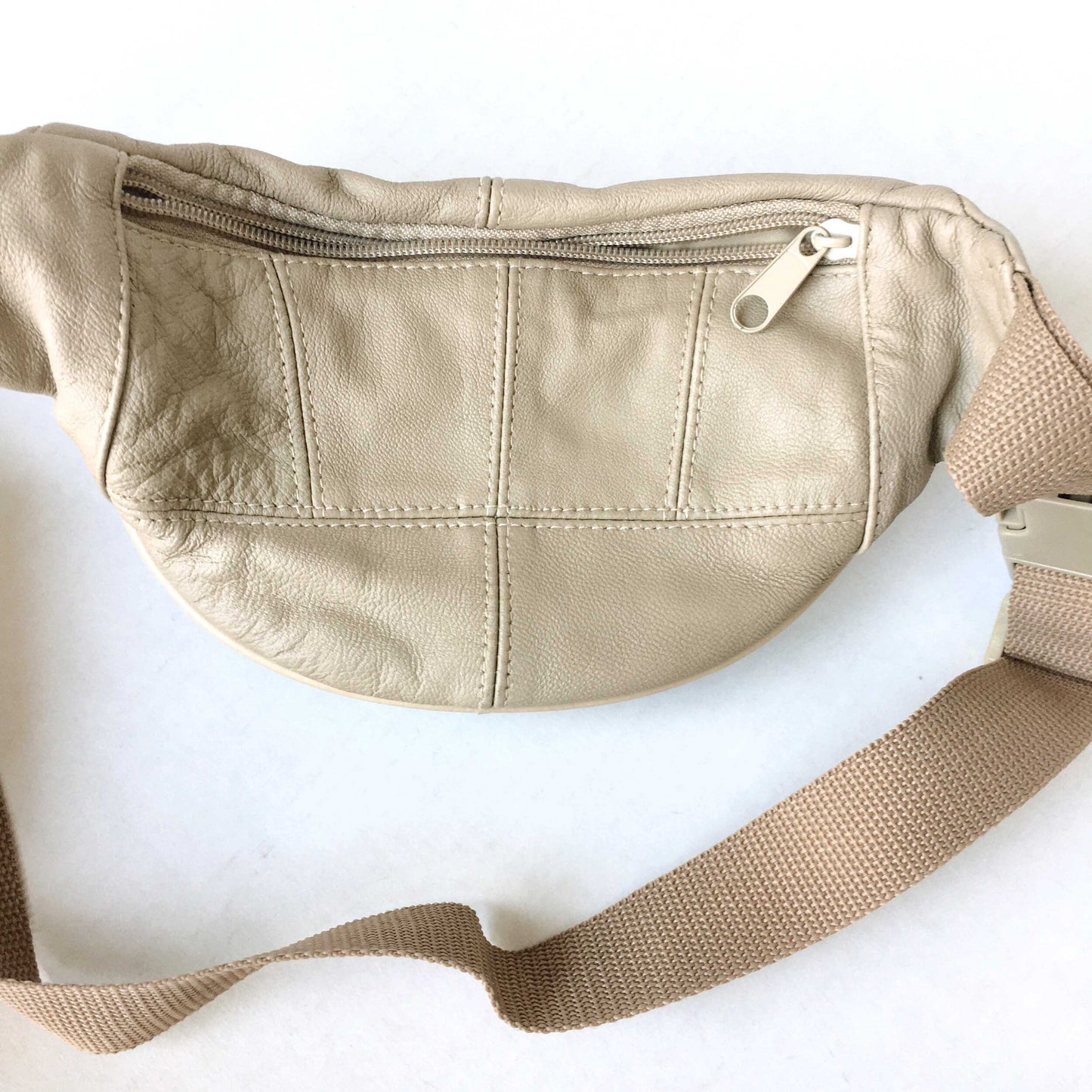 Vintage leather fanny pack