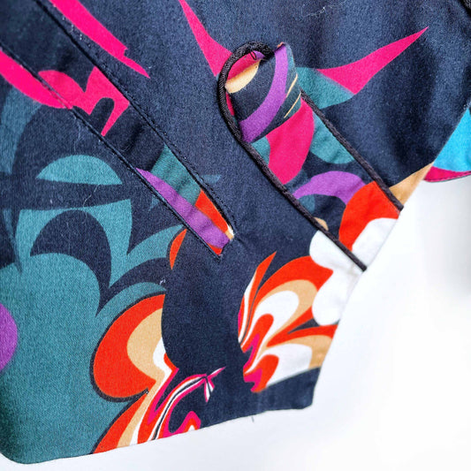 farm rio tropical open vest - size medium