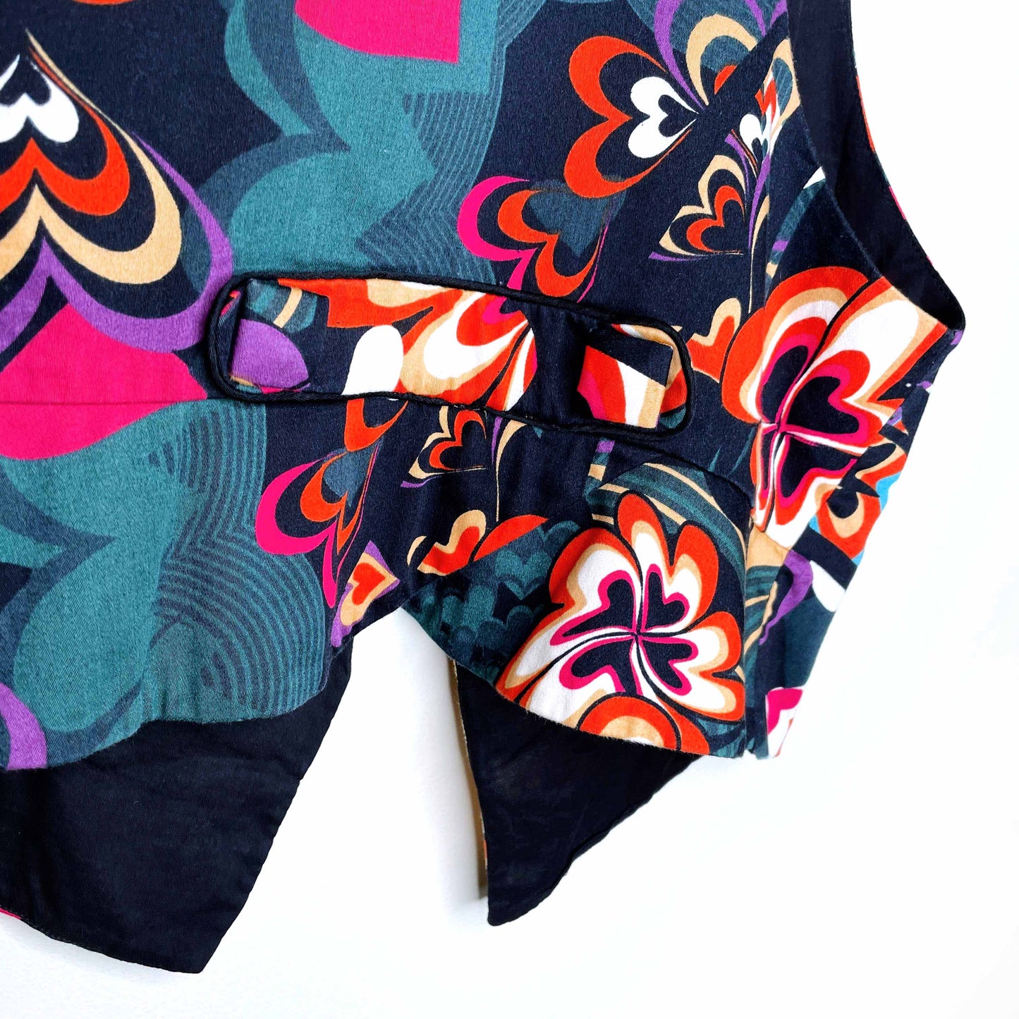 farm rio tropical open vest - size medium