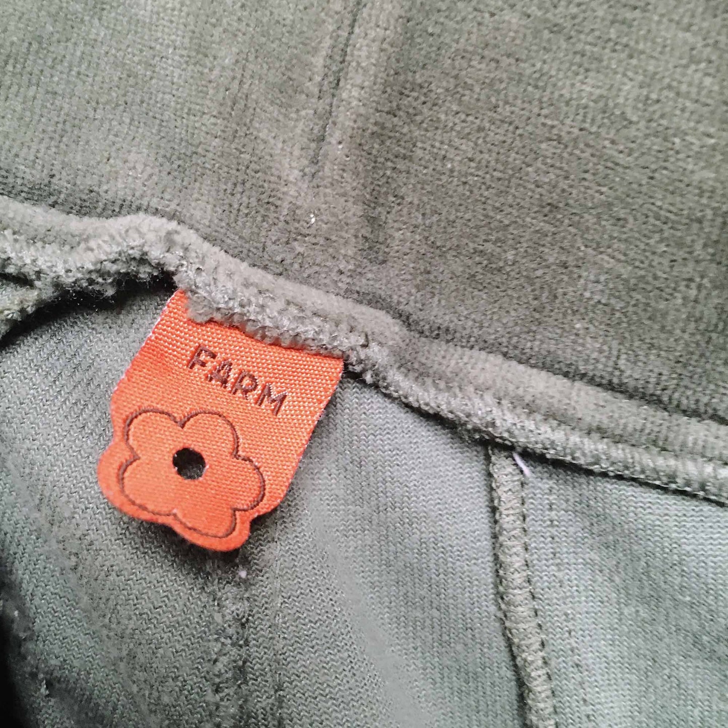 Farm Rio moto reinforced velour lounge pants - size Medium