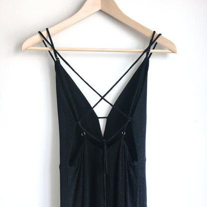 Farm Rio lace-up jumpsuit - size xs (P)